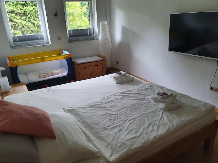 Göttingen Kornhaus - Schoene Ferienwohnung Mit Pool, Kamin Und Terrasse מראה חיצוני תמונה