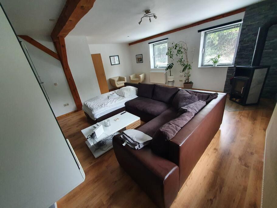 Göttingen Kornhaus - Schoene Ferienwohnung Mit Pool, Kamin Und Terrasse מראה חיצוני תמונה